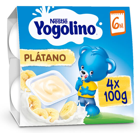 Nestlé Yogolino de plátano 4 x 100 g